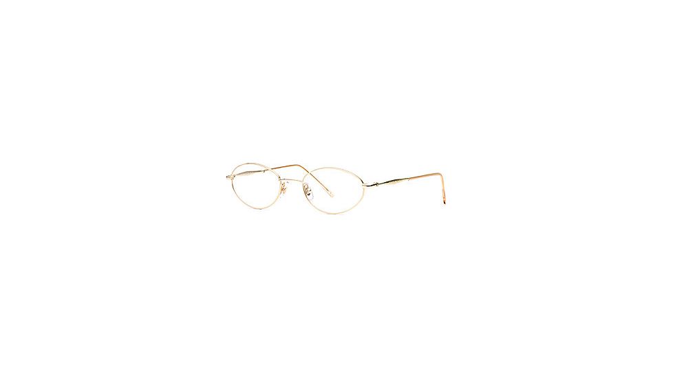 Laura Ashley Petula SELA PETU00 Progressive Prescription Eyeglasses - Gold Freesia SELA PETU005335 GO
