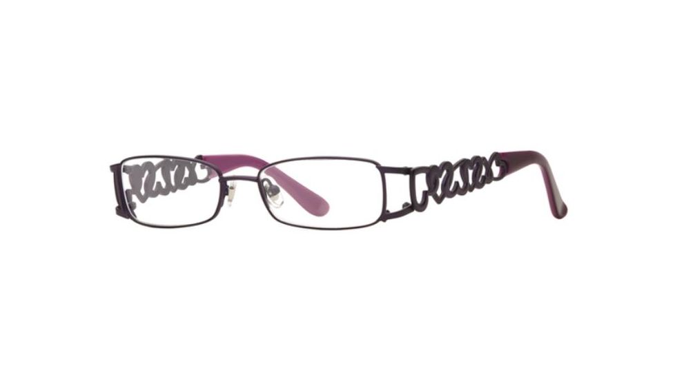 Laura Ashley Sweetheart SELG SWEH00 Single Vision Prescription Eyeglasses - Grape SELG SWEH004720 PU