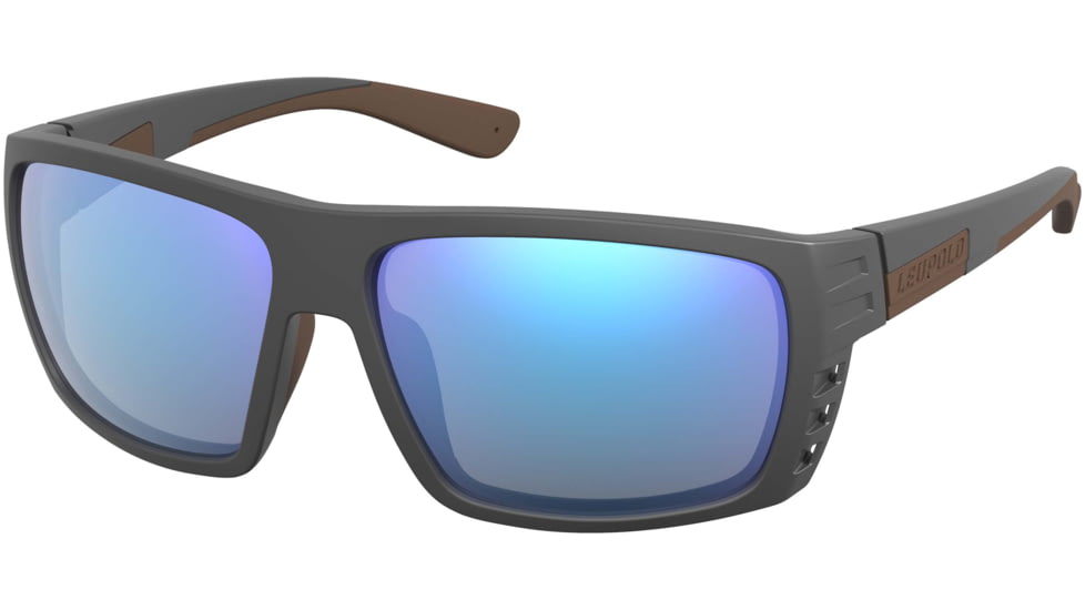 Leupold Payload Performance Eyewear, Dark Grey Frame, Blue Mirror Lens, Universal, 181275