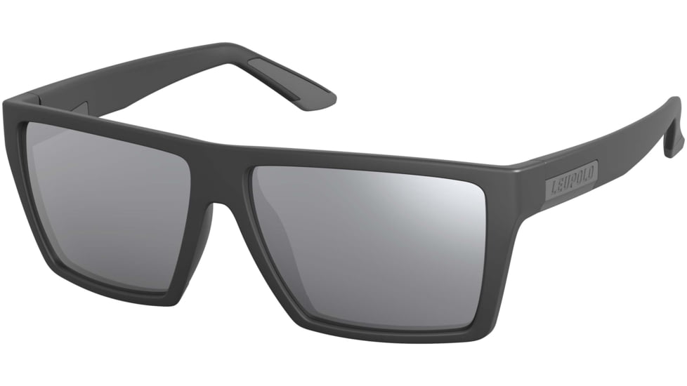 Leupold Refuge Performance Eyewear, Matte Black Frame, Shadow Gray Flash Lens, Universal, 181276
