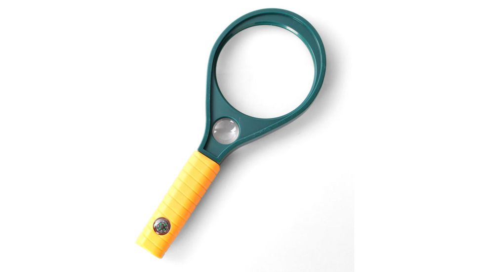 Levenhuk LabZZ MG3 Magnifier with Compass, Blue/Yellow, Small 70812