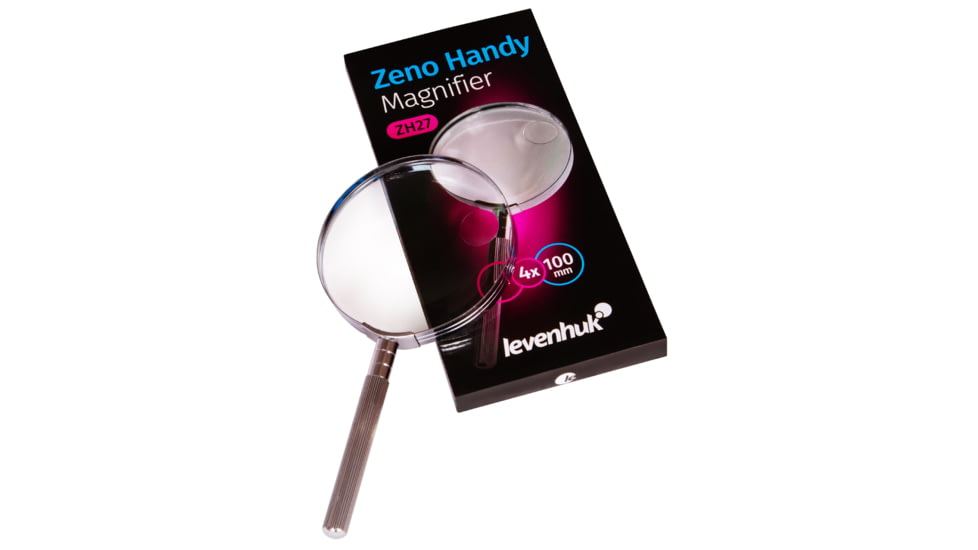 Levenhuk Zeno Handy ZH27 Magnifier, Silver, Small, 74057