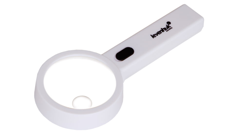 Levenhuk Zeno Handy ZH35 Magnifier, White, Small, 74060