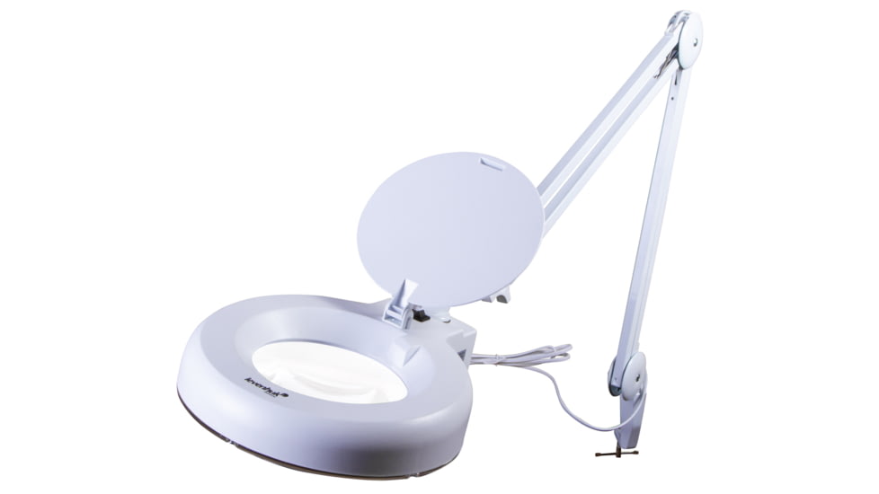 Levenhuk Zeno Lamp ZL17 LED Magnifier, White, Small, 74086