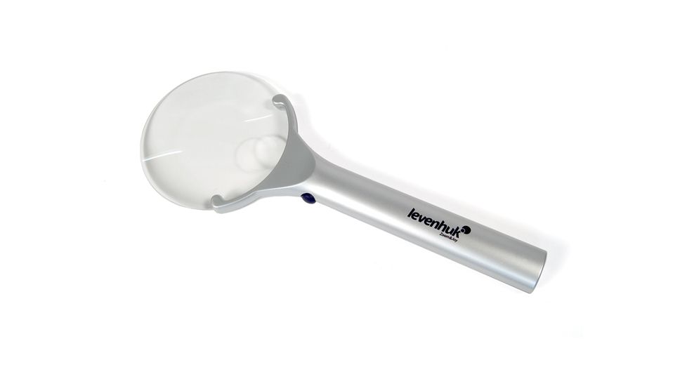 Levenhuk Zeno LED Magnifier Loupe , 88-21 mm, Silver, Medium 38114