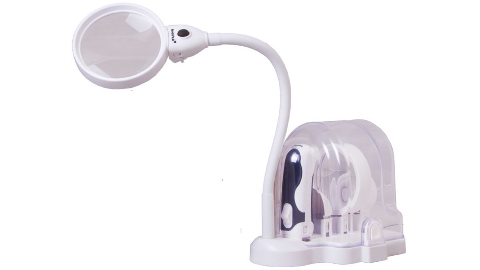 Levenhuk Zeno Multi ML15 2/5/16x Magnifier, White, Small, NSN N 72607
