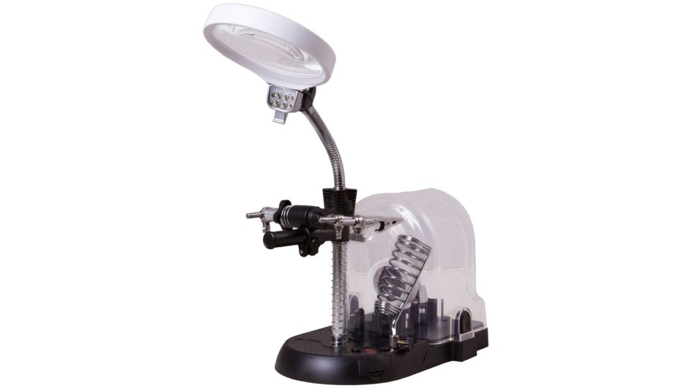 Levenhuk Zeno Multi ML17 2/5/16x Magnifier, Black, Small, NSN N 72608