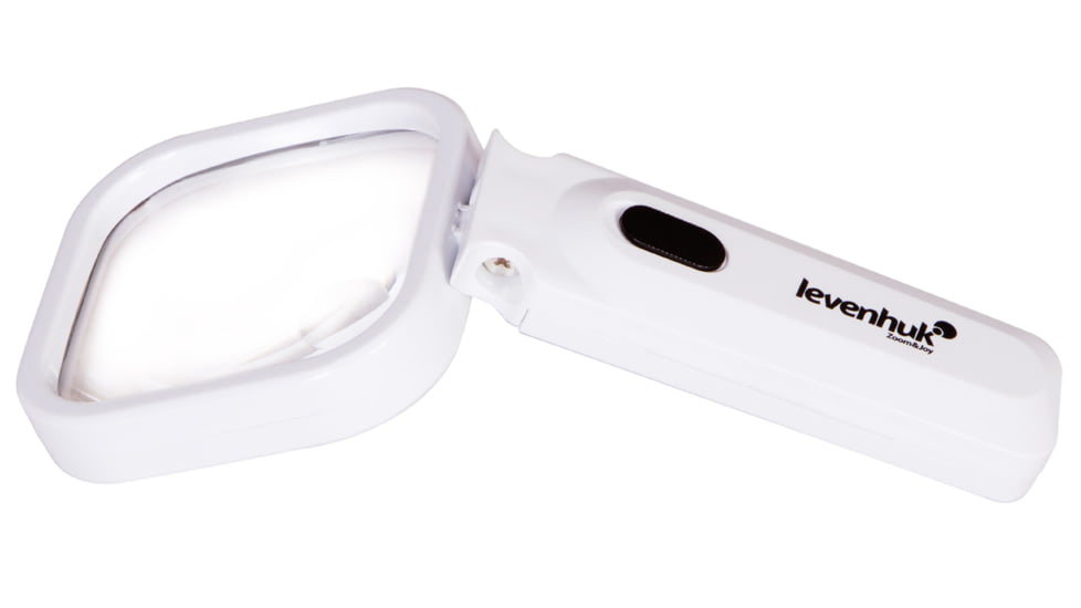 Levenhuk Zeno Read ZR10 White Magnifier, White, Small, 74066