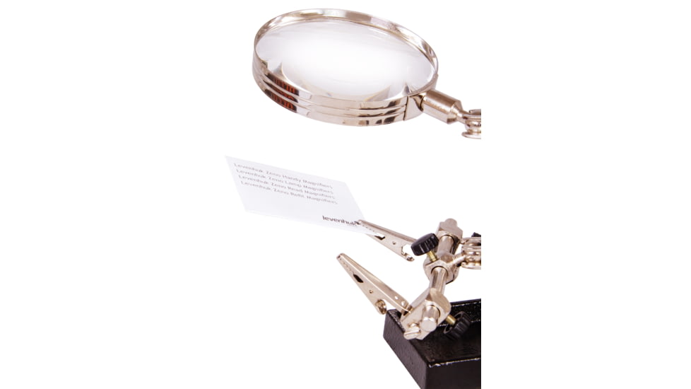 Levenhuk Zeno Refit ZF15 Magnifier, Black/Silver, Small, 74074