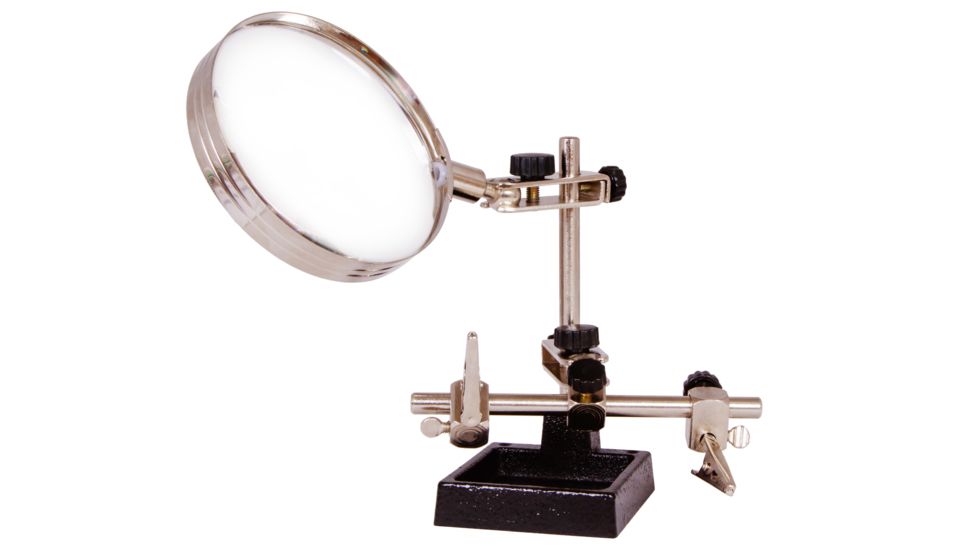 Levenhuk Zeno Refit ZF15 Magnifier, Black/Silver, Small, 74074
