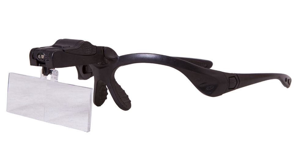 Levenhuk Zeno Vizor G3 Magnifying Glasses, LED Illumination, Black, Medium 69673