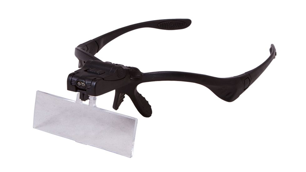 Levenhuk Zeno Vizor G3 Magnifying Glasses, LED Illumination, Black, Medium 69673