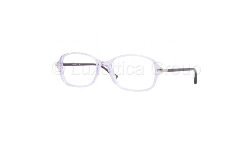 Luxottica LU4335 Progressive Prescription Eyeglasses C490-5317 - Violet Transparent Frame