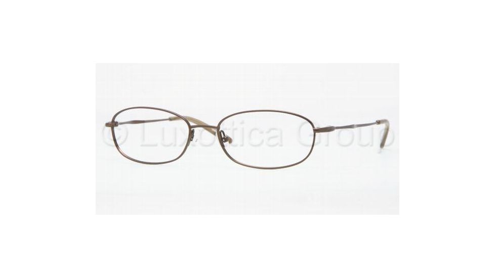 Luxottica LU6559 Single Vision Prescription Eyewear 3076-5217 - Brown 