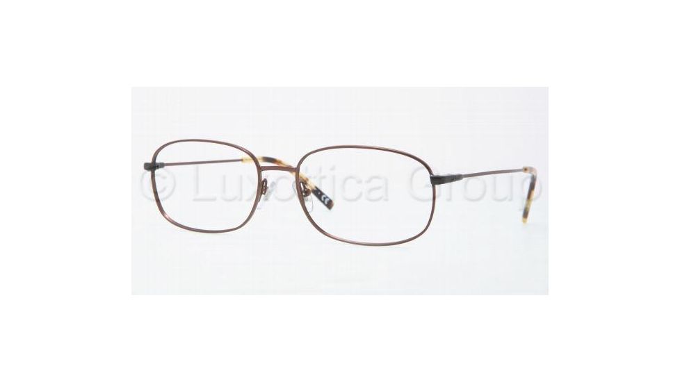 Luxottica LU6562 Progressive Prescription Eyeglasses 3063-5317 - Brown Frame