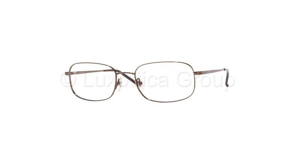 Luxottica Titanium LC1388T Bifocal Eyeglasses Dark Brown Frame / 52 mm Prescription Lenses, 4060-5219