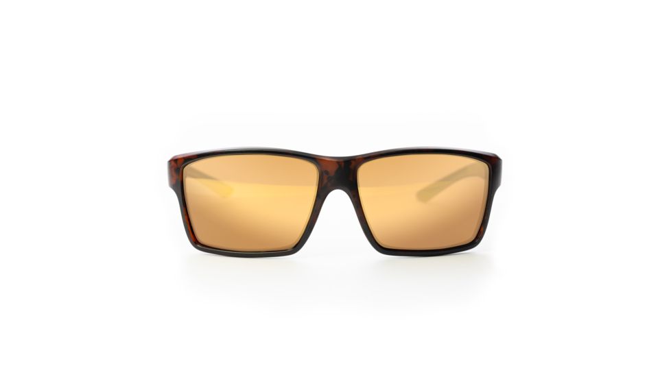 Magpul Industries Explorer Sunglasses w/Polycarbonate Lens, Tortoise Frame Bronze Lens w/ Gold Lens Mirror, Po 250-028-009