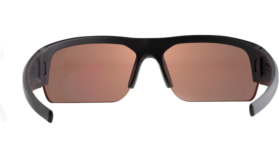 Magpul Industries Helix Eyewear Shooting Glasses, Black Frame, Bronze/Blue Mirror Lens, Polarized, MAG1097-1-001-2020