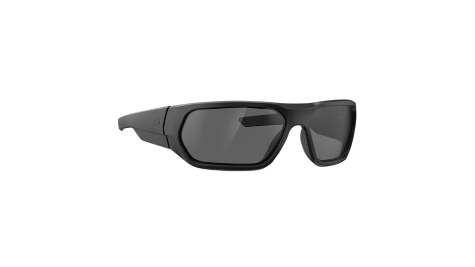 Magpul Industries Radius Shooting Glasses, Gray Polycarbonate Black, MAG1145-0-001-1100