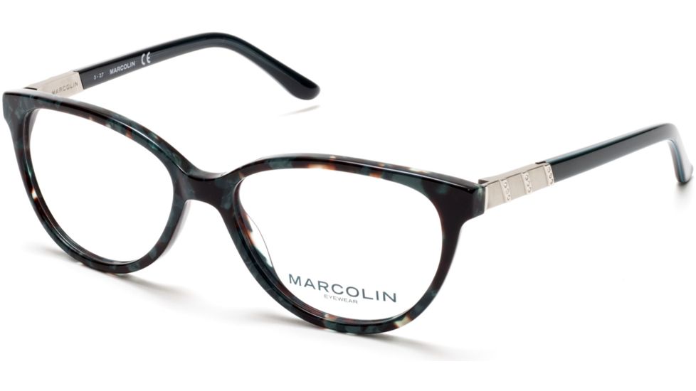 Marcolin MA5012 Eyeglass Frames - Turquoise Frame Color
