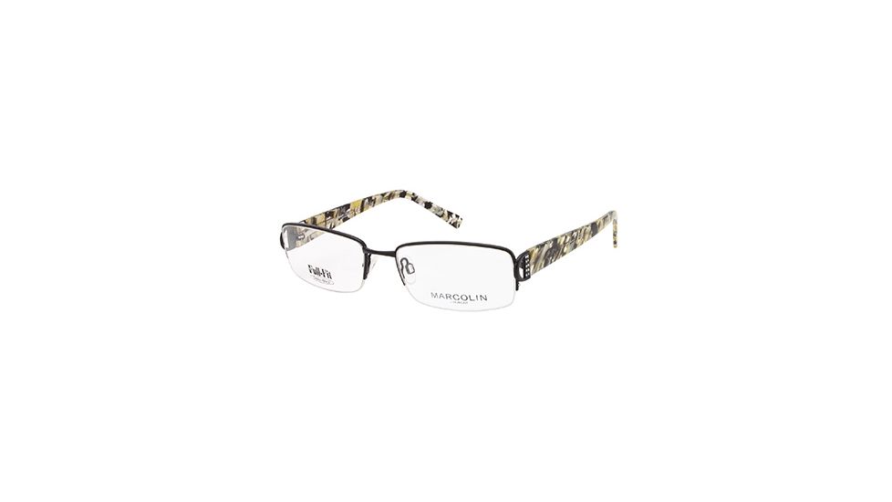 Marcolin MA7311 Eyeglass Frames - Matte Black Frame Color
