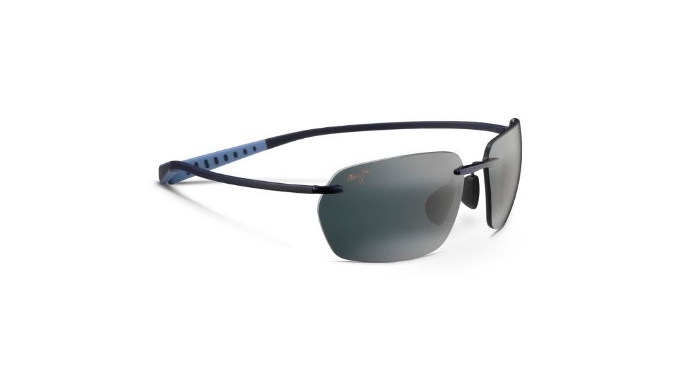 Maui Jim Alakai Sunglasses, Blue Frame, Neutral Grey Lens, Polarized, 743-06