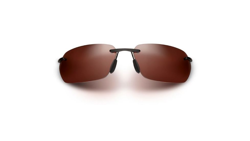 Maui Jim Alakai Sunglasses, Gloss Black Frame, Maui Rose Lens, Polarized, R743-02