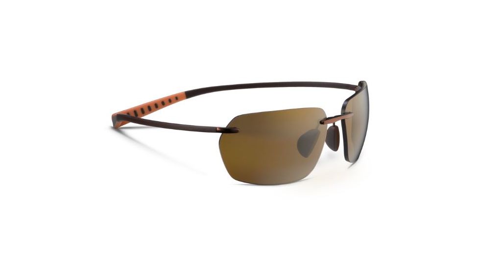 Maui Jim Alakai Sunglasses, Metallic Gloss Copper Frame, HCL Bronze Lens, Polarized, H743-23