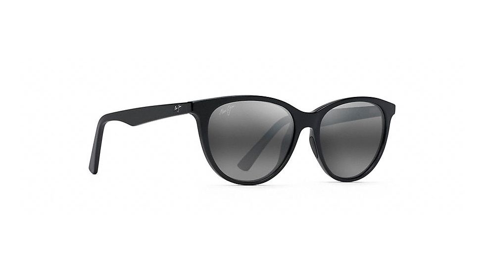 Maui Jim Cathedrals Polarized Classic  Sunglasses,Gloss Black,Neutral Grey Lens GS782-02