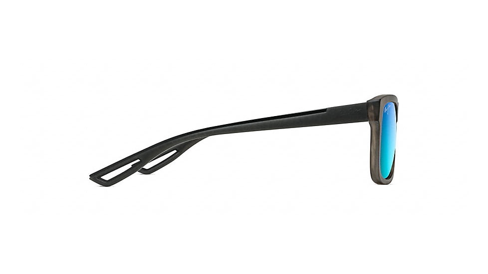 Maui Jim Chee Hoo! Polarized Classic  Sunglasses,Stormy Grey,Blue Hawaii Lens B765-14B