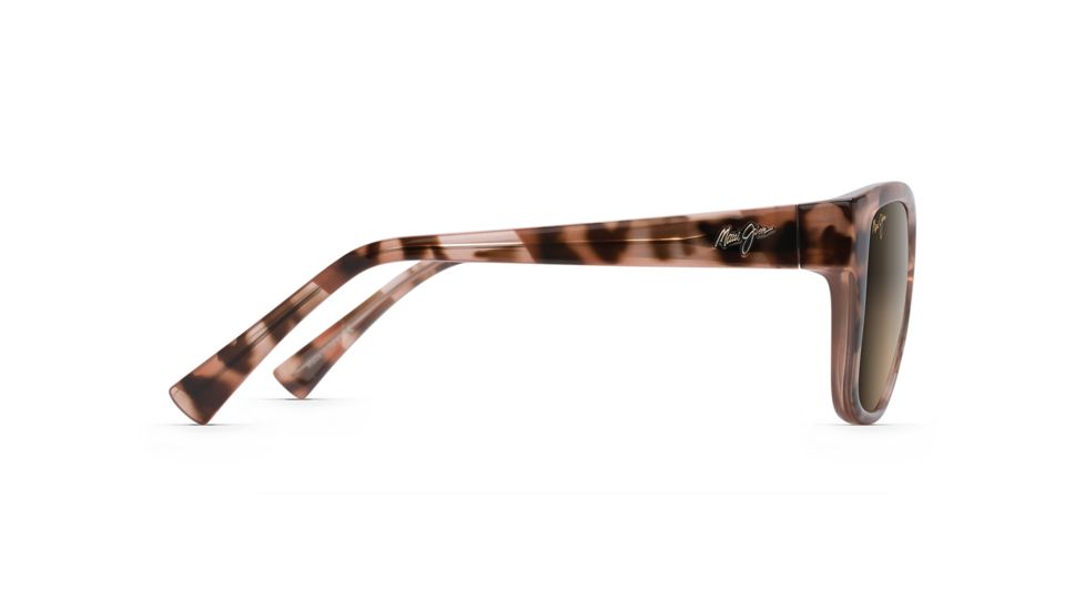 Maui Jim Hanapa'a Polarized Square Sunglasses - Women's, Blush Tortoise Frame, HCL Bronze Lens, Blush Tortoise HS538-09D