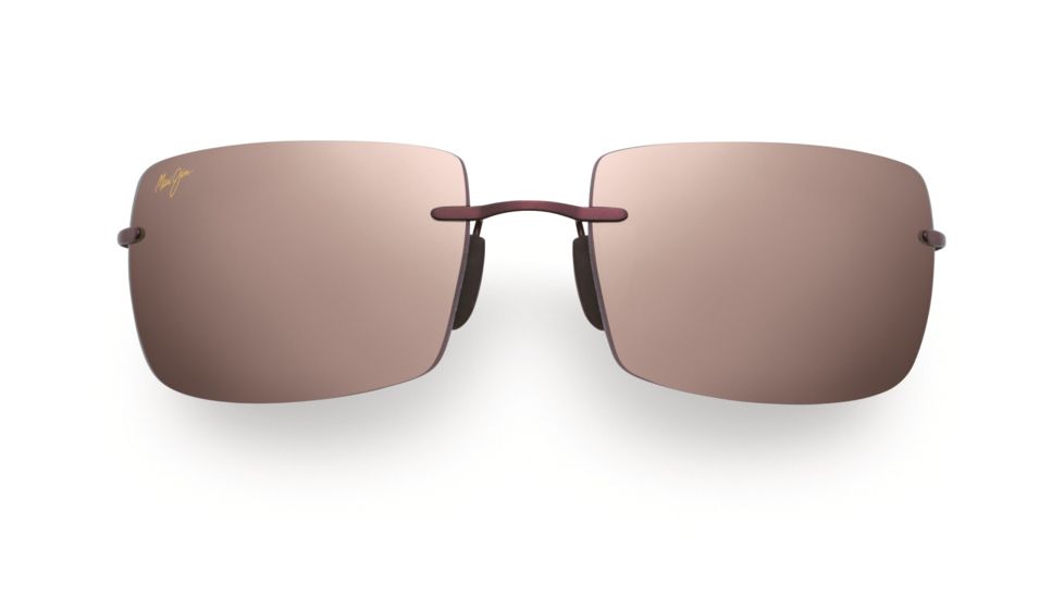 Maui Jim Thousand Peaks Sunglasses - Burgundy Frame, Maui Rose Lenses - R517-07