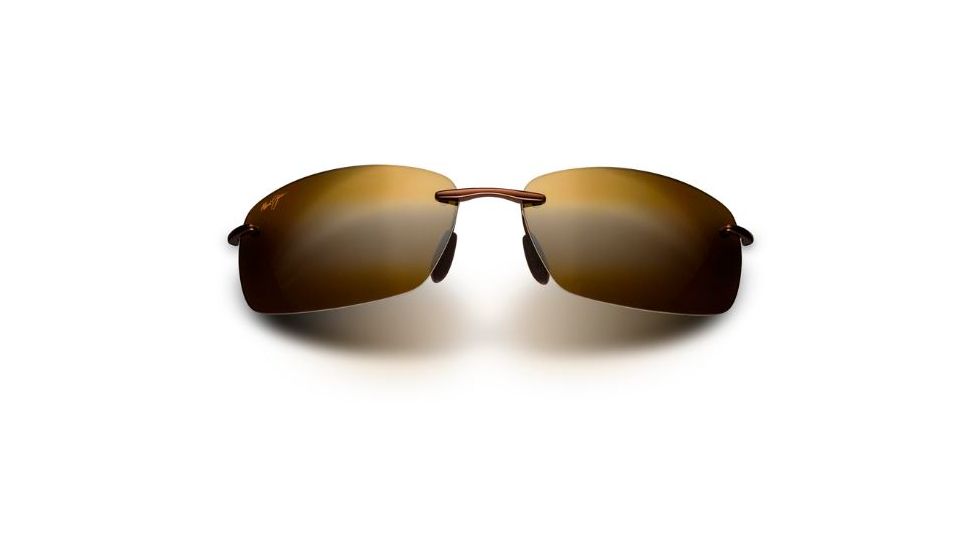 Maui Jim Kumu Sunglasses, Metallic Gloss Copper Frame, HCL Bronze Lens, Polarized, H724-23