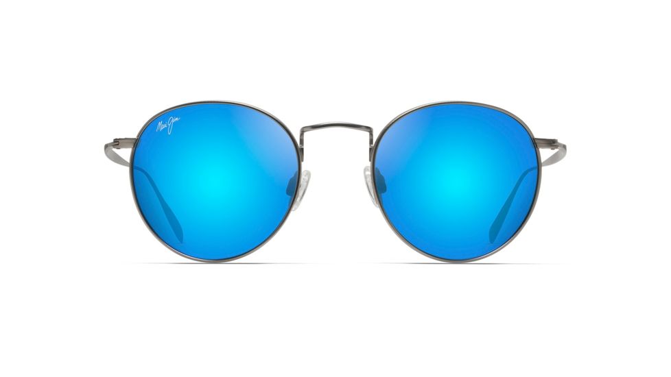 Maui Jim Nautilus Sunglasses, Titanium Frame, Blue Hawaii Lens, Polarized, B544-11B