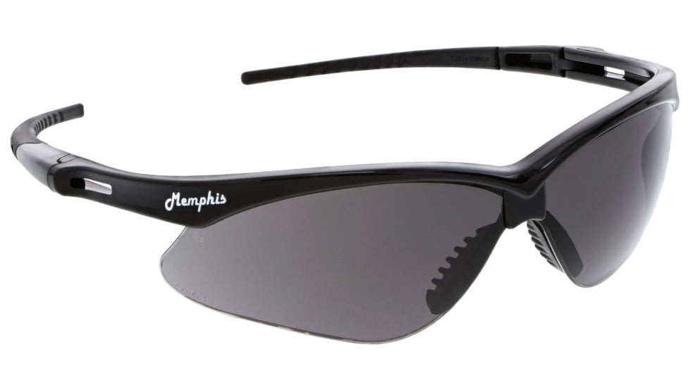 MCR Safety Memphis Series Safety Glasses, UV-AF Anti-Fog Coating, Wrap Around Lens Design, Gray, One Size, MP112PF