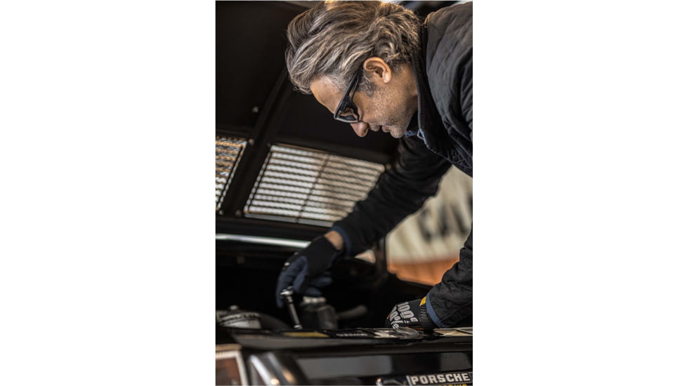 Mechanix Wear Type-X Safety Glasses, Anti-Scratch Black Frame, Black Lens, One Size, VXF-10AF-PU