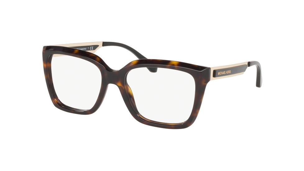 Michael Kors ACAPULCO MK4068 Bifocal Prescription Eyeglasses, 51mm, Dark Tortoise, MK4068-3006-51-BI