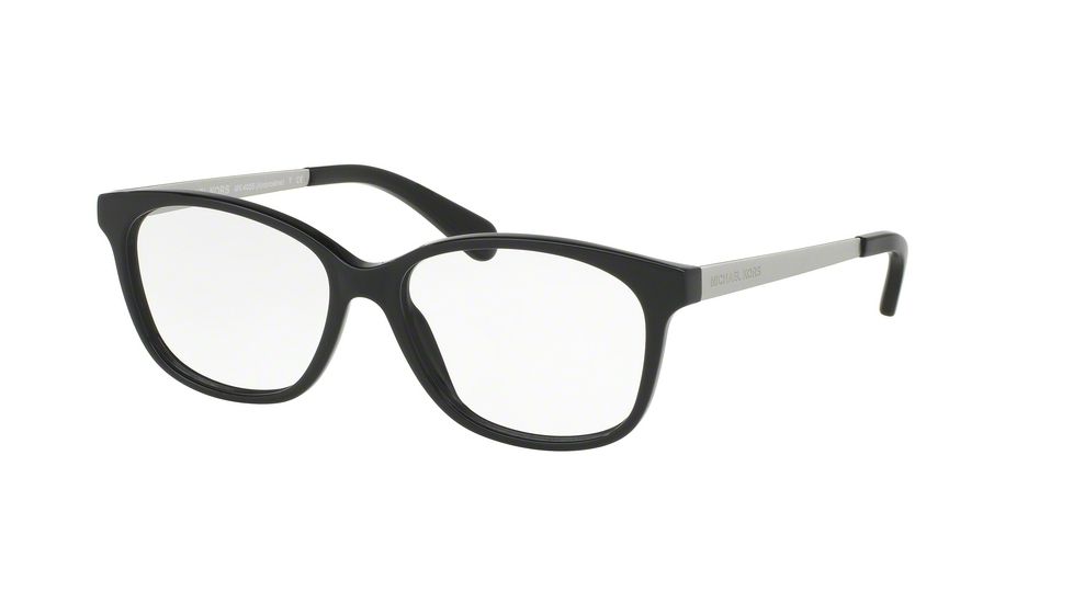 Michael Kors AMBROSINE MK4035 Single Vision Prescription Eyeglasses 3204-51 - Black Frame
