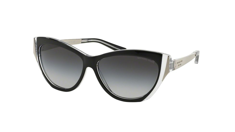 Michael Kors CANEEL MK2005 Single Vision Prescription Sunglasses MK2005-303311-57 - Lens Diameter 57 mm, Frame Color Black Crystal