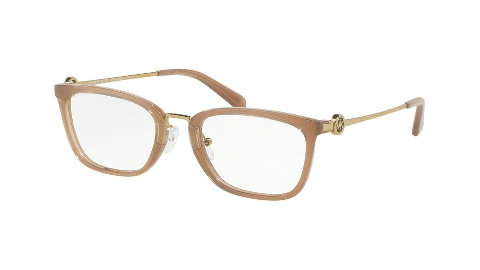 Michael Kors CAPTIVA MK4054 Prescription Eyeglasses, 52mm, Dusty Brown, MK4054-3354-52-SV