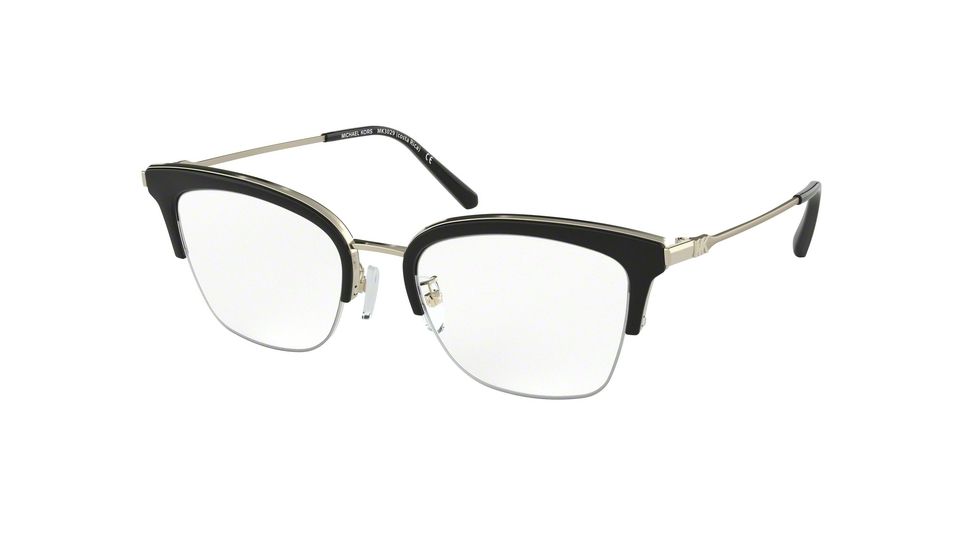 Michael Kors COSTA RICA MK3029 Bifocal Prescription Eyeglasses, 51mm, Shiny Pale Gold, MK3029-1202-51-BI