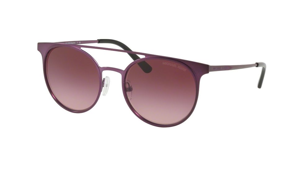 Michael Kors GRAYTON MK1030 Prescription Sunglasses MK1030-11588H-52 - Lens Diameter 52 mm, Frame Color Matte Plum