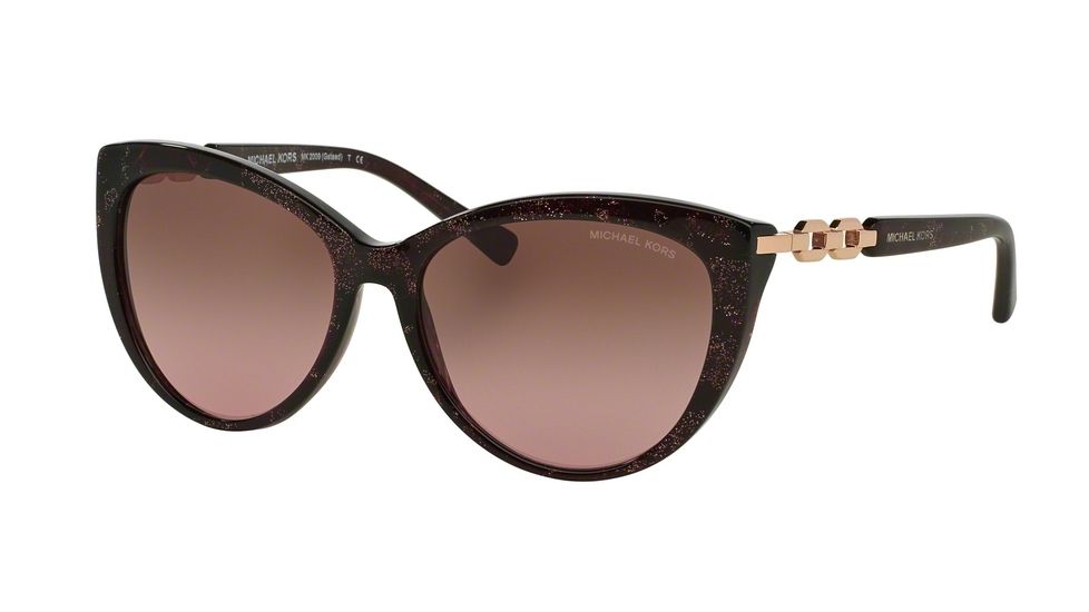 Michael Kors GSTAAD MK2009 Bifocal Prescription Sunglasses MK2009-304014-56 - Lens Diameter 56 mm, Frame Color Pink Sparkle