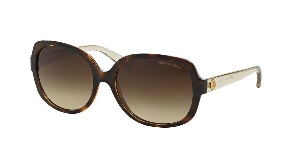 Michael Kors ISLE OF SKYE MK6017 Bifocal Prescription Sunglasses MK6017-305413-58 - Lens Diameter 58 mm, Frame Color Tortoise Smokey Transparent