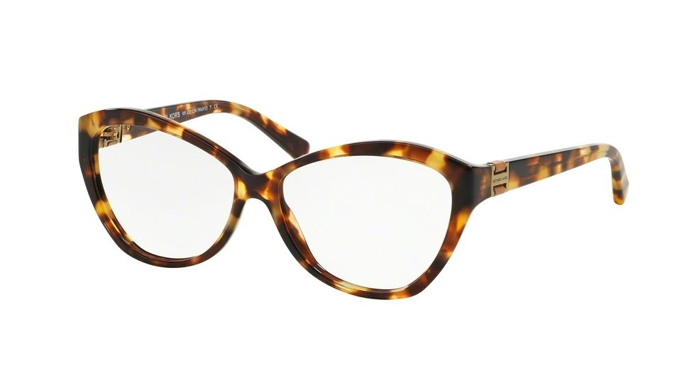 Michael Kors MADRID F MK4001QF Bifocal Prescription Eyeglasses 3028-57 - Jet Set Tortoise Frame