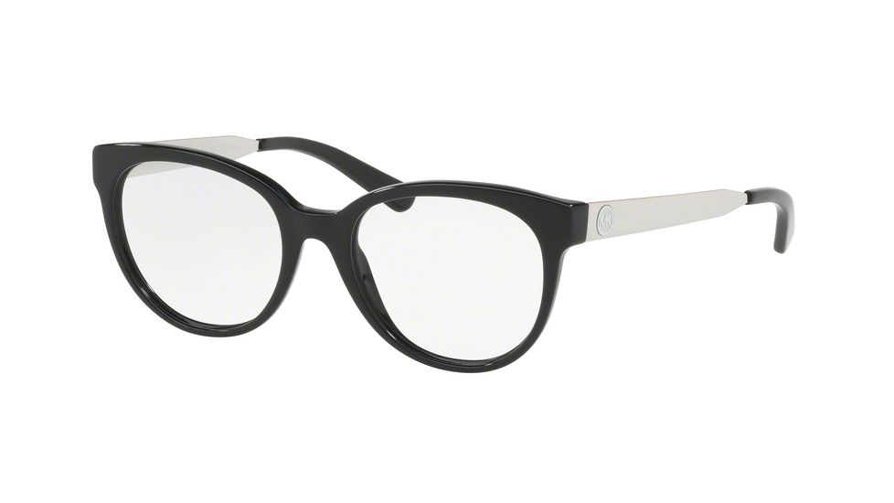 Michael Kors MK4053F Bifocal Prescription Eyeglasses, 52mm, Black, MK4053F-3163-52-BI