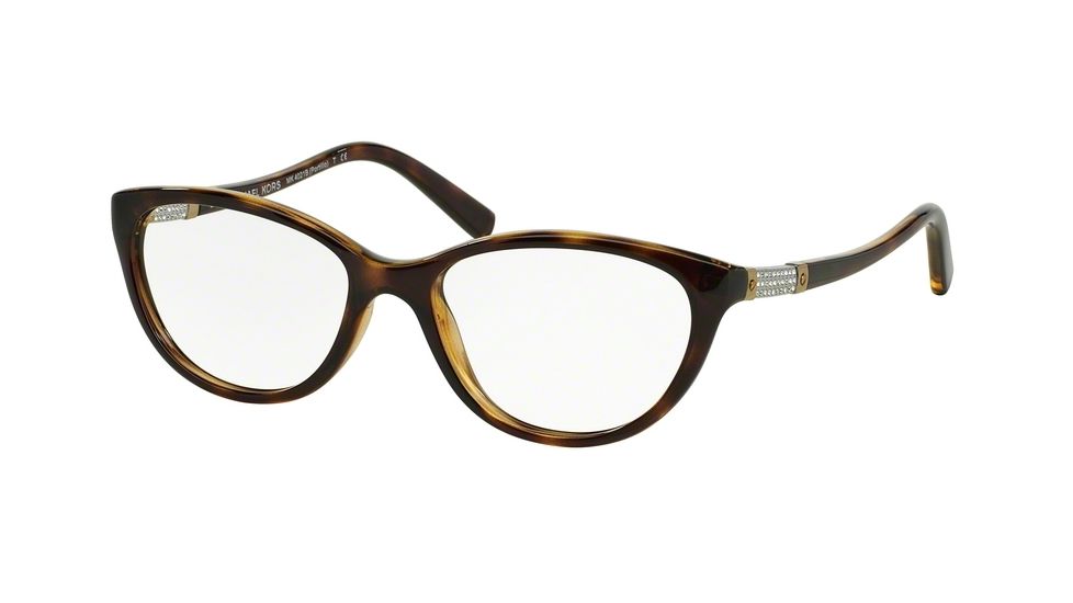 Michael Kors PORTILLO MK4021B Bifocal Prescription Eyeglasses 3046-52 - Dk Tortoise Frame