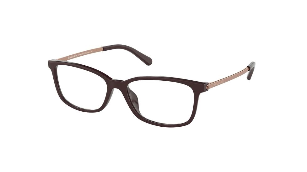 Michael Kors TELLURIDE MK4060U Bifocal Prescription Eyeglasses, 52mm, Cordovan Solid, MK4060U-3344-52-BI