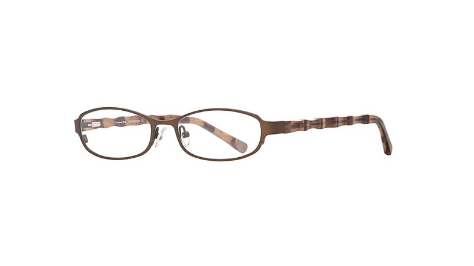 Michael Stars MS Adventurous SEMS ADVE00 Eyeglass Frames - Bamboo SEMS ADVE005135 BN