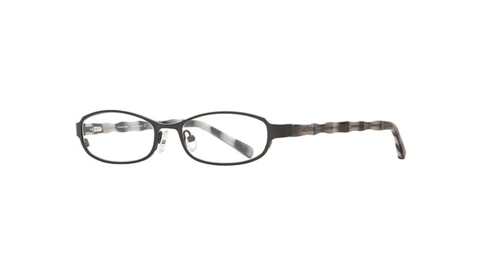 Michael Stars MS Adventurous SEMS ADVE00 Eyeglass Frames - Peppercorn SEMS ADVE005135 BK
